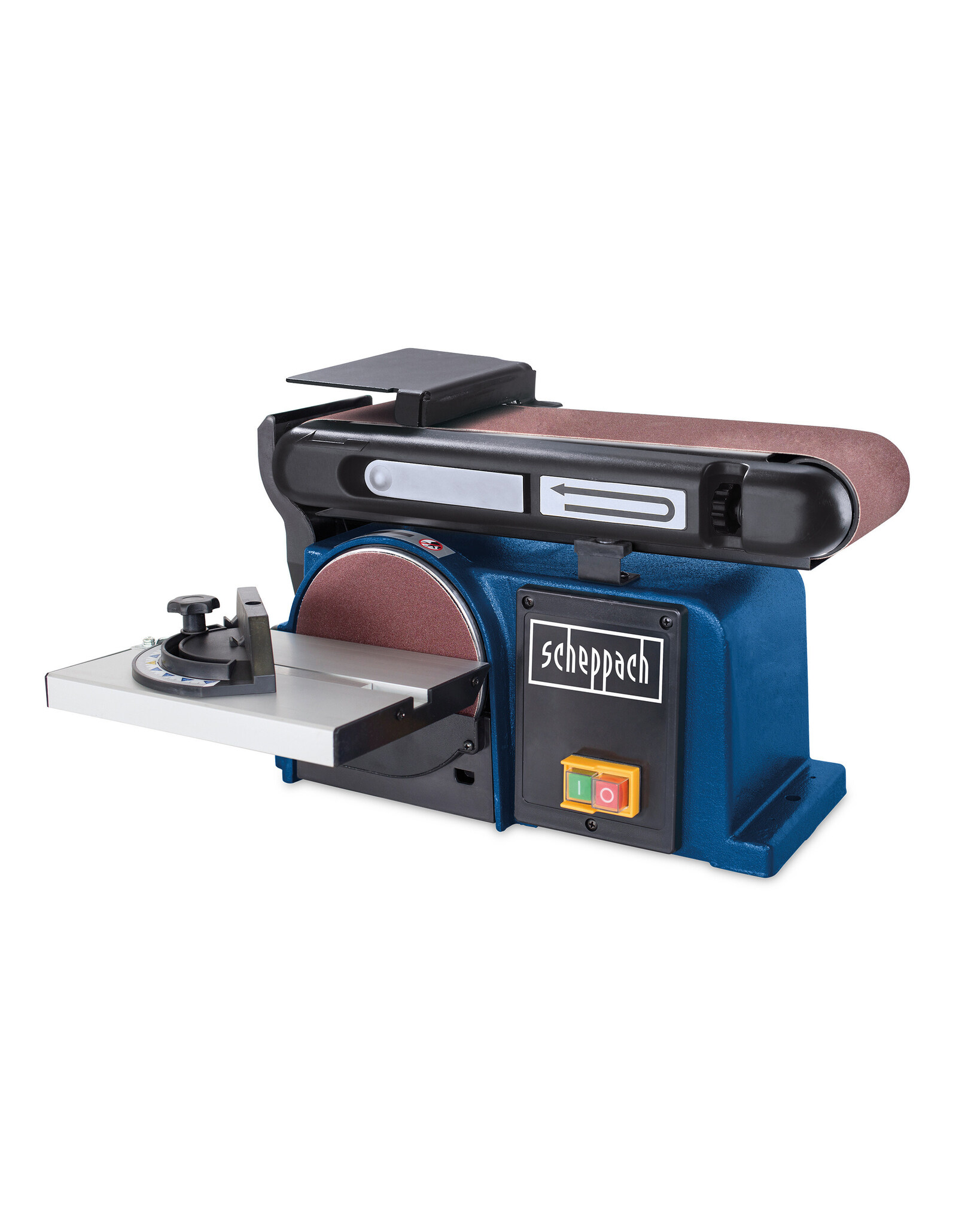 Scheppach Belt and Disc Sander offer at Aldi