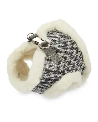 Aldi Light Grey Dog Coat Harness offer