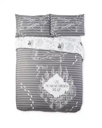 Aldi Harry Potter Marauders Double Duvet offer