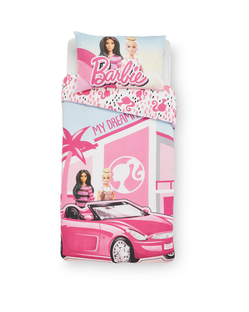 Barbie Single Duvet Set offer at Aldi