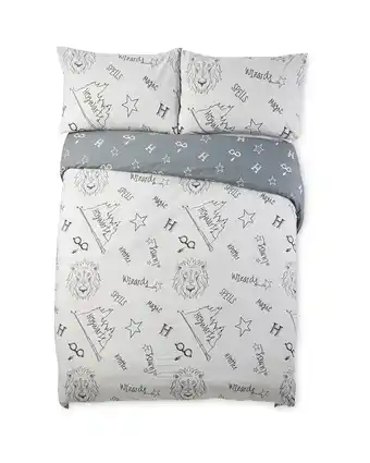 Aldi Harry Potter Wizard King Duvet offer