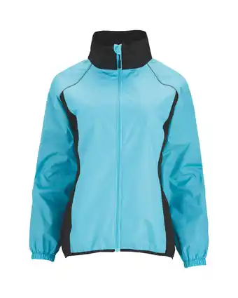 Aldi Ladies' Blue Cycling Rain Jacket offer