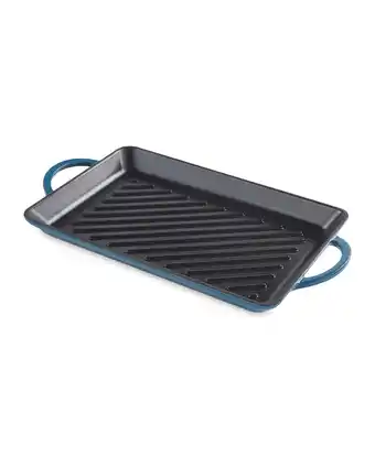 Aldi Blue Cast Iron Rectangular Tray offer
