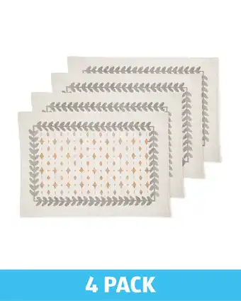 Aldi Kirkton House Arrows Placemats offer
