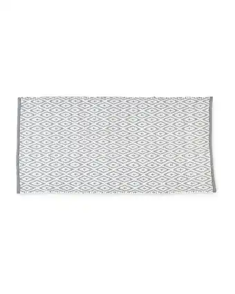 Aldi Diamond Grey Decorative Rug offer