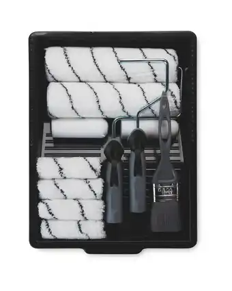 Aldi 12 Piece Paint Roller And Tray Set offer
