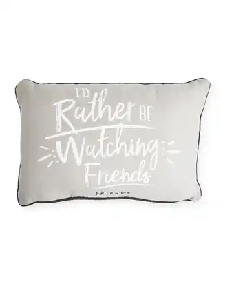 Aldi Friends Rather Be Cushion offer