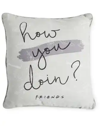 Aldi Friends How You Doin? Cushion offer