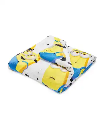 Aldi Children's Minions Throw offer