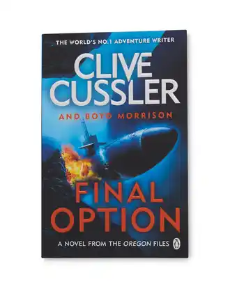 Aldi Final Option Paperback Book offer