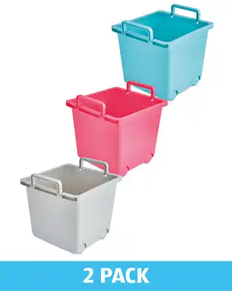 Aldi Kirkton House Toy Storage Boxes offer