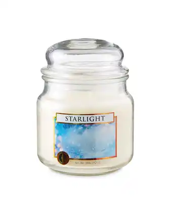 Aldi Starlight Glass Jar Candle offer