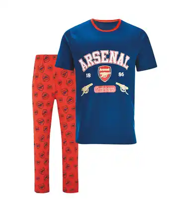 Aldi Men's Arsenal Football Pyjamas offer