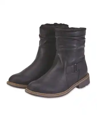 Aldi Ladies' Black Snug Boots offer