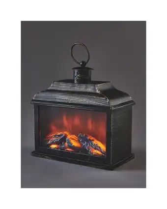 Aldi Landscape Wood Burner Lantern offer
