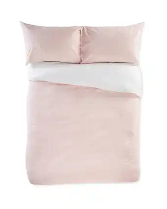 Aldi Grid Superking Duvet Set offer