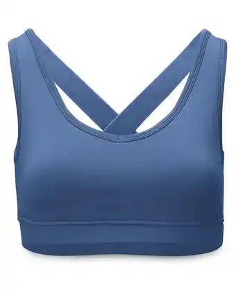 Aldi Ladies' Blue Yoga Sports Bra offer