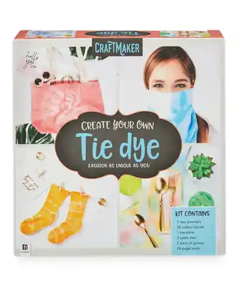 Aldi Hinkler Tie Dye Craft Kit offer