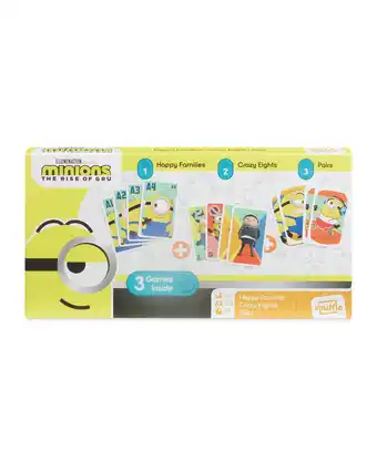 Aldi Minions Compendium Card Games offer