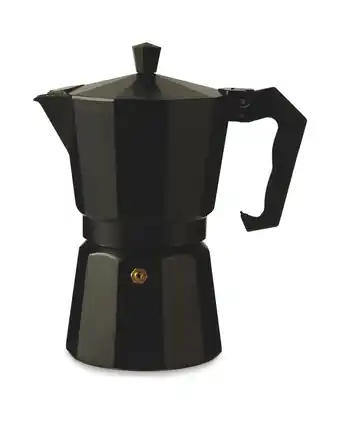 Aldi Matt Black Stove Top Espresso Maker offer