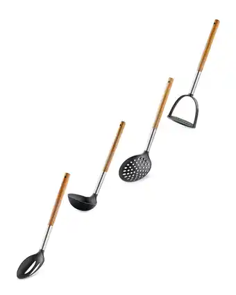 Aldi Kitchen Utensils Black Set offer
