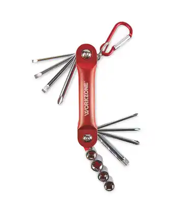 Aldi Red Socket and Screwdriver Set offer