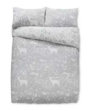 Aldi Woodland King Easy Care Duvet Set offer