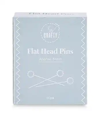 Aldi So Crafty Iron Over Pins 60 Pack offer