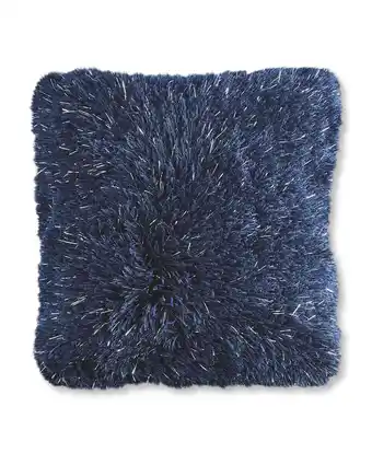Aldi Navy Sparkle Cushion offer