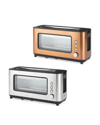 Aldi Ambiano Glass 2 Slice Toaster offer