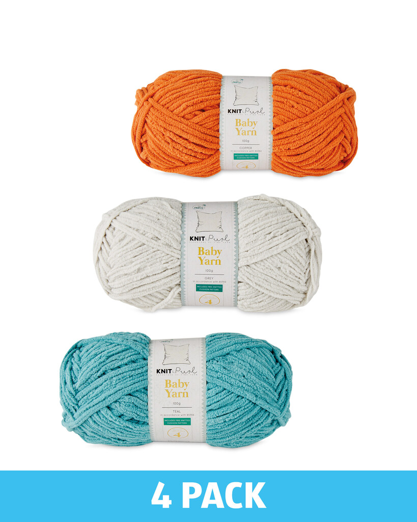 So Crafty Baby Yarn offer at Aldi