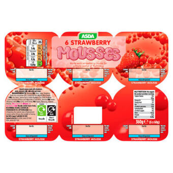 Asda ASDA Strawberry Mousses offer