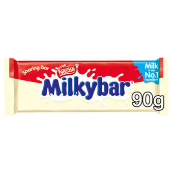 Asda Milkybar White Chocolate Sharing Block Bar offer