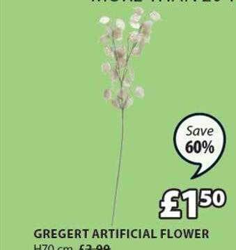 JYSK Gregert Artificial Flower offer