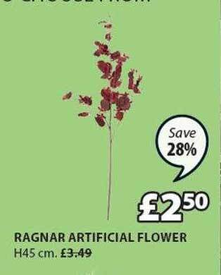 JYSK Ragnar Artificial Flower offer