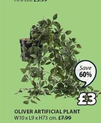 JYSK Oliver Artificial Plant offer
