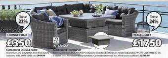 JYSK Tambohuse Lounge Chair, Tambohuse Lounge Set offer