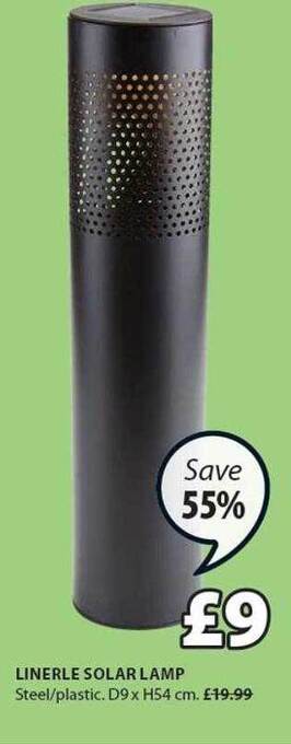 JYSK Linerle Solar Lamp offer