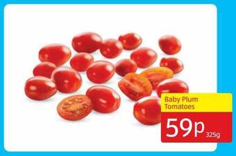 Aldi Baby Plum Tomatoes offer