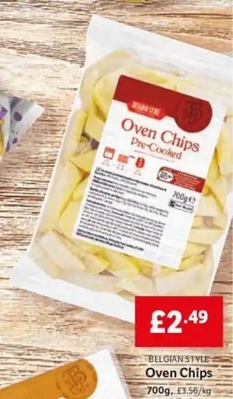 Lidl Oven Chips 700g offer