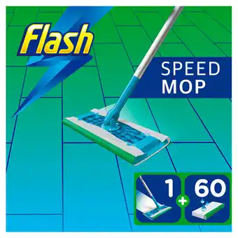 Costco Flash Speedmop Starter Kit with 60 Wet Cloths offer
