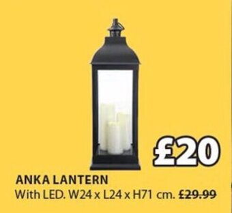 JYSK Anka Lantern offer