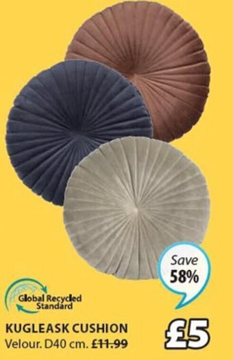 JYSK Kugleask Cushion offer