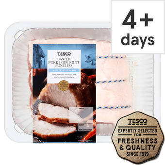 Tesco Tesco Basted Pork Loin Joint 800G offer