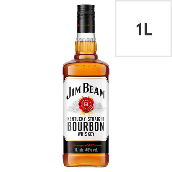 Tesco Jim Beam White 1 Litre offer