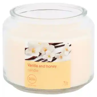 Tesco Tesco 317G Scented Candle Vanilla & Honey offer