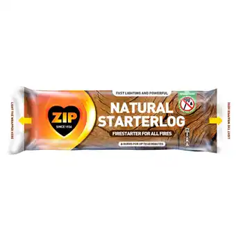 Tesco Zip Starter Log offer