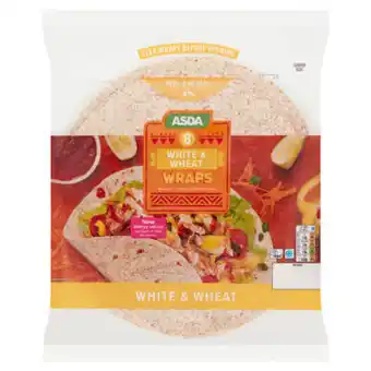 Asda ASDA White & Wheat Wraps offer
