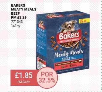 Bestway Bakers Meaty Meals Beef offer