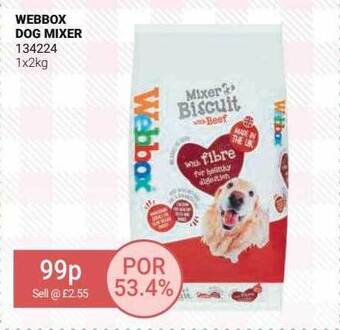 Bestway Webbox Dog Mixer offer